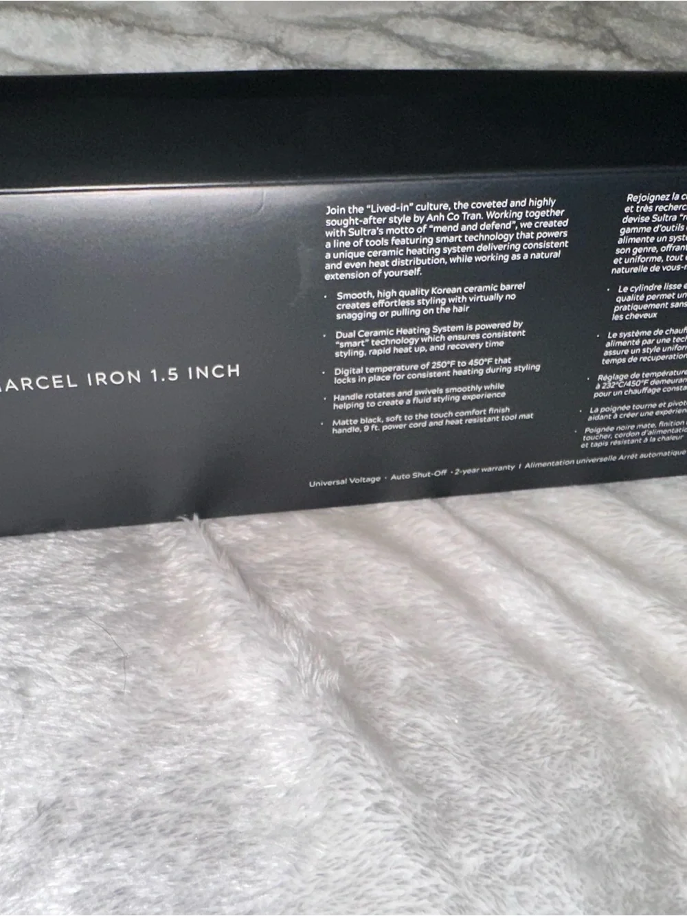 ANH x SULTRA pro marcel iron 1.5 inch